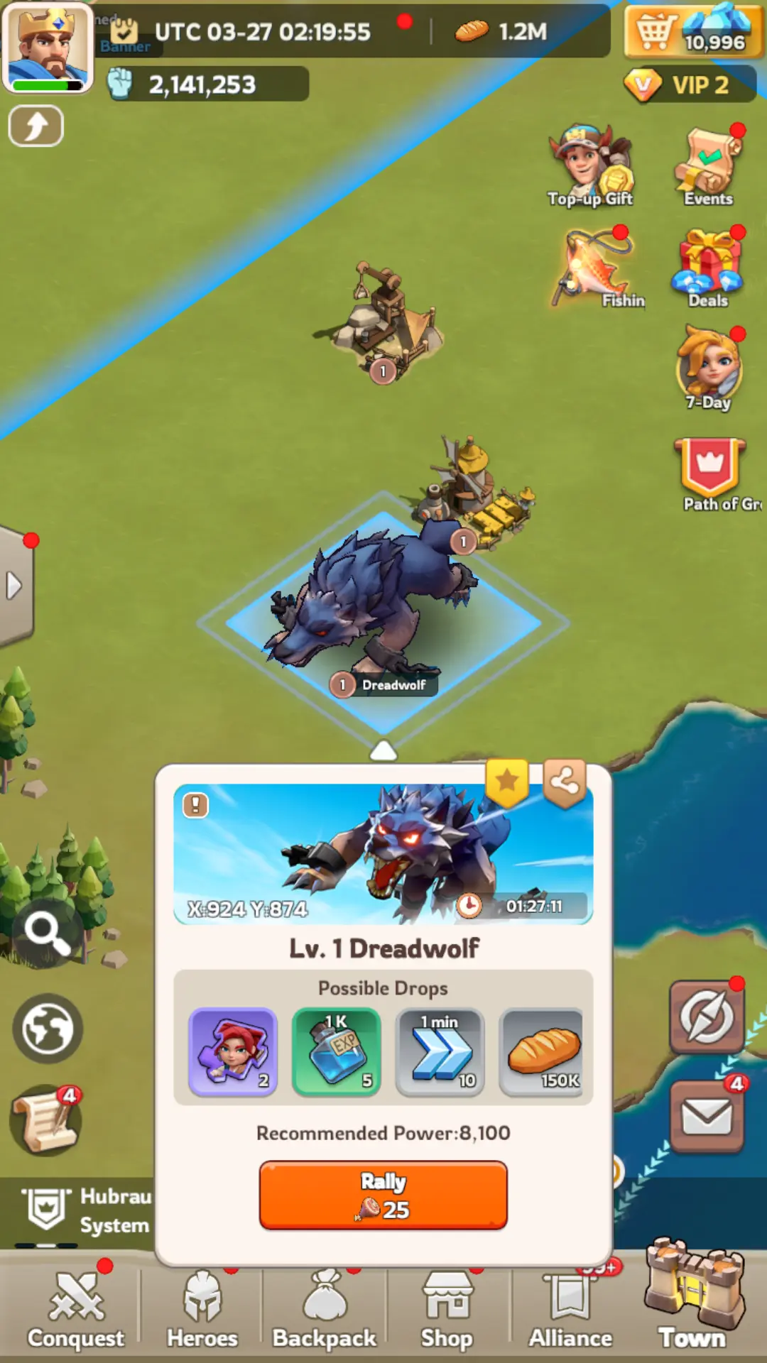 Dreadwolf Attack