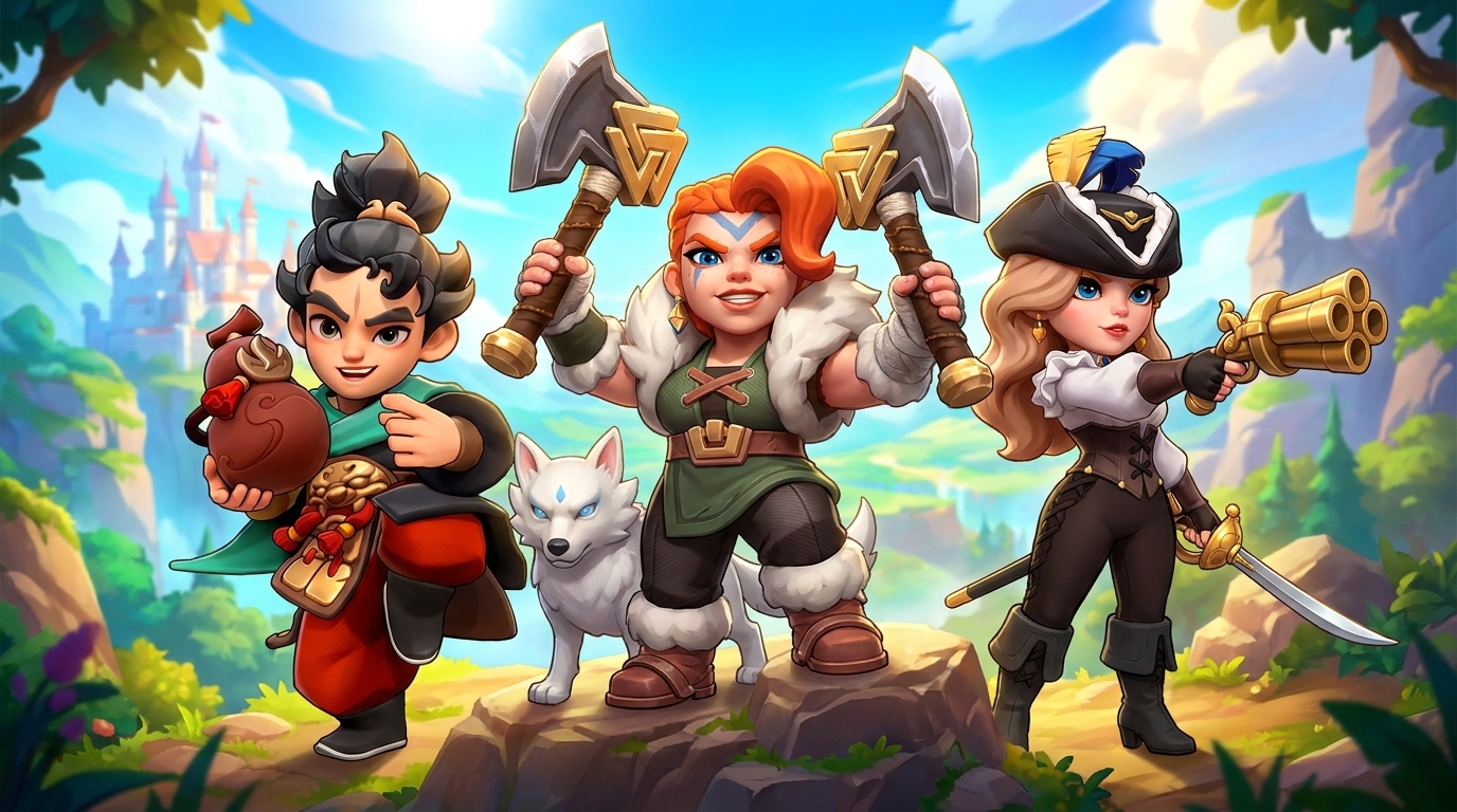 Generation 5 Heroes + Pets