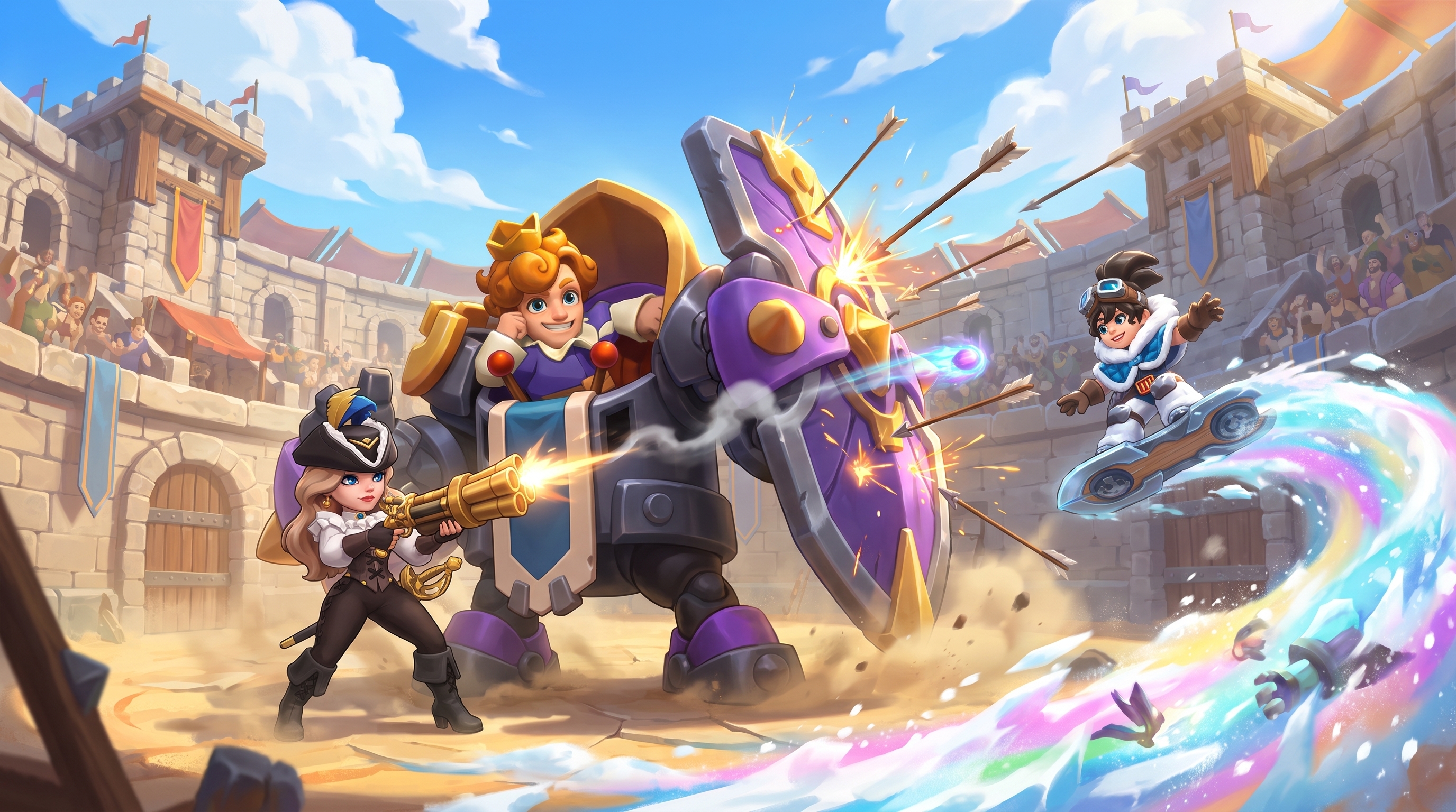 Generation 7 Heroes + Pet